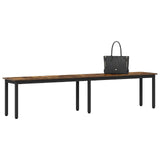 Vidaxl bank rook eik 200 x 35 x 45 cm bewerkt hout