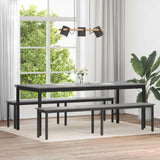 Vidaxl bank grijs sonoma 200 x 35 x 45 cm bewerkt hout