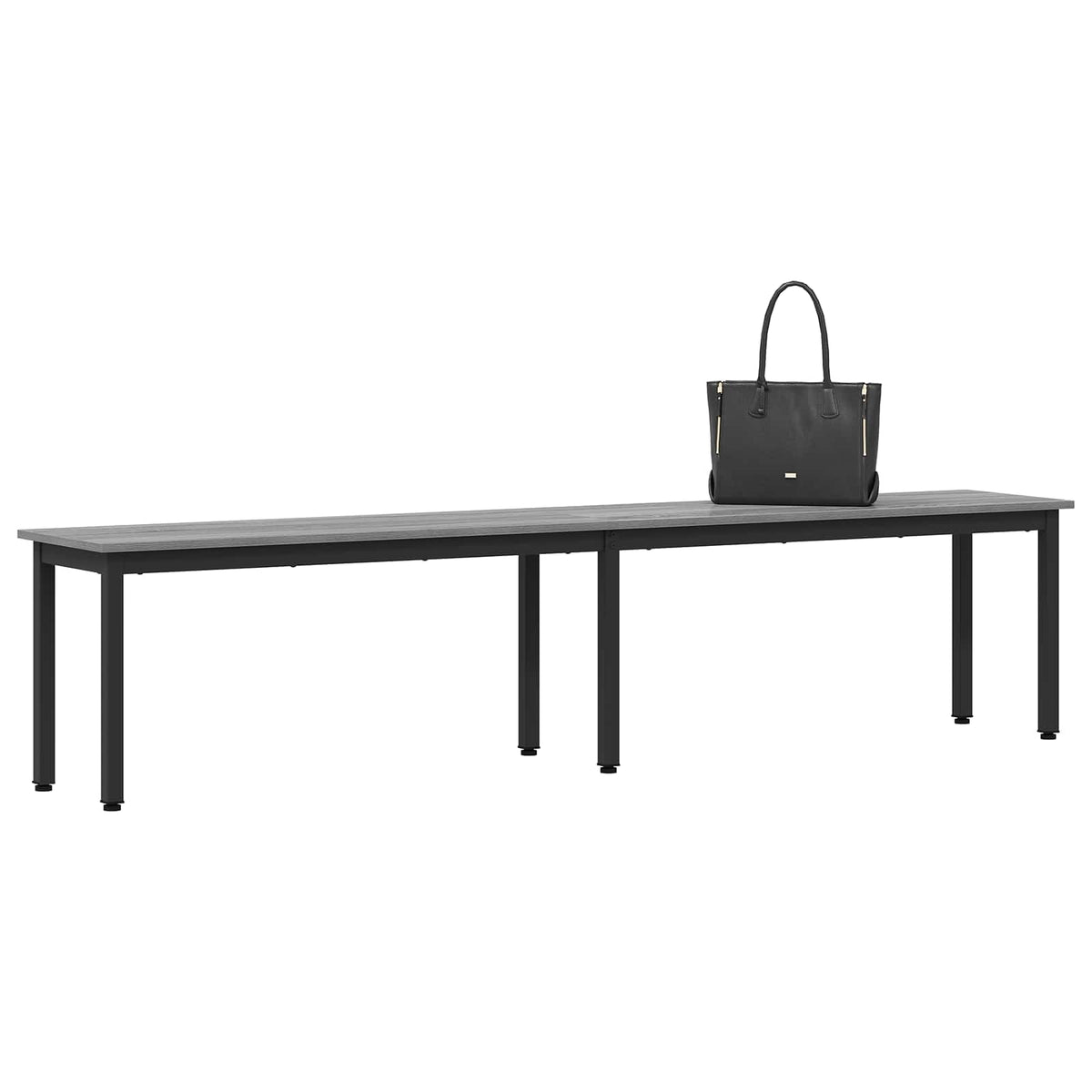 Vidaxl bank grijs sonoma 200 x 35 x 45 cm bewerkt hout