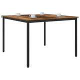 Vidaxl eettafels 110 x 110 x 75 cm bewerkt hout oud hout rechthoekig