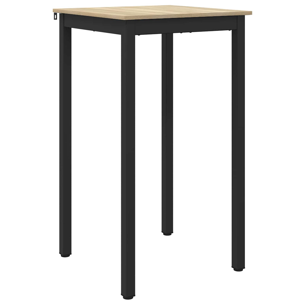 Vidaxl staande bartafel bewerkt hout vierkant