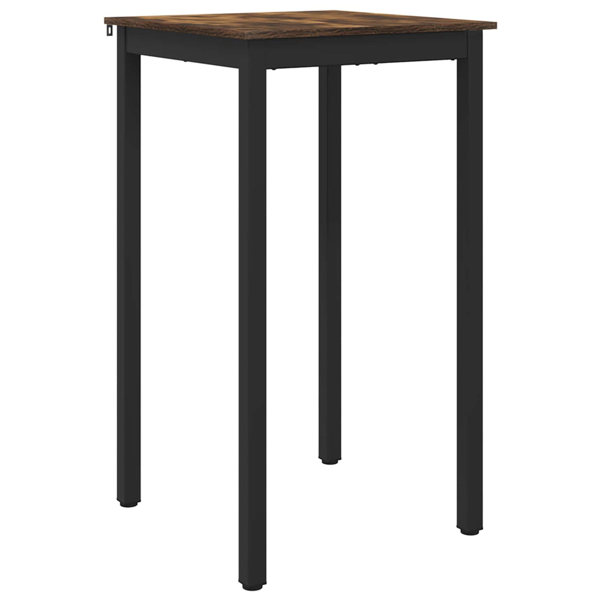 Vidaxl staande bartafel bewerkt hout vierkant