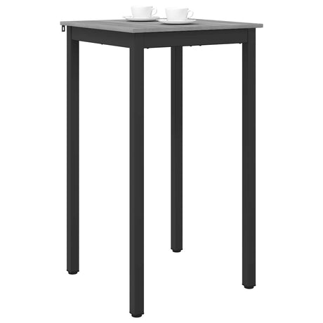 Vidaxl staande bartafel bewerkt hout vierkant