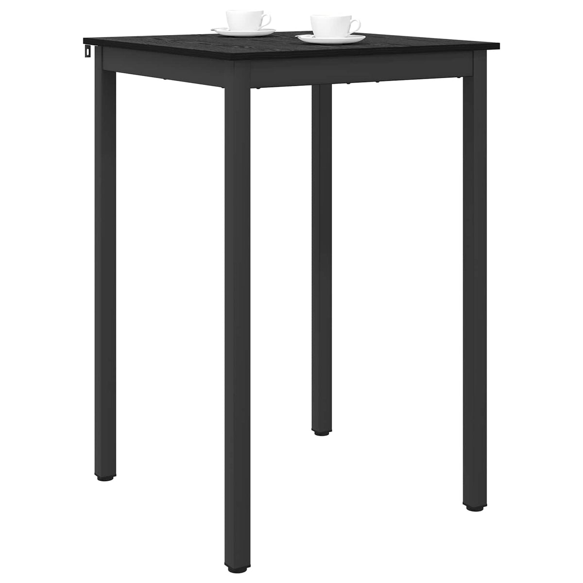 Vidaxl staande bartafel bewerkt hout vierkant