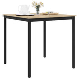 Vidaxl staande bartafel bewerkt hout vierkant