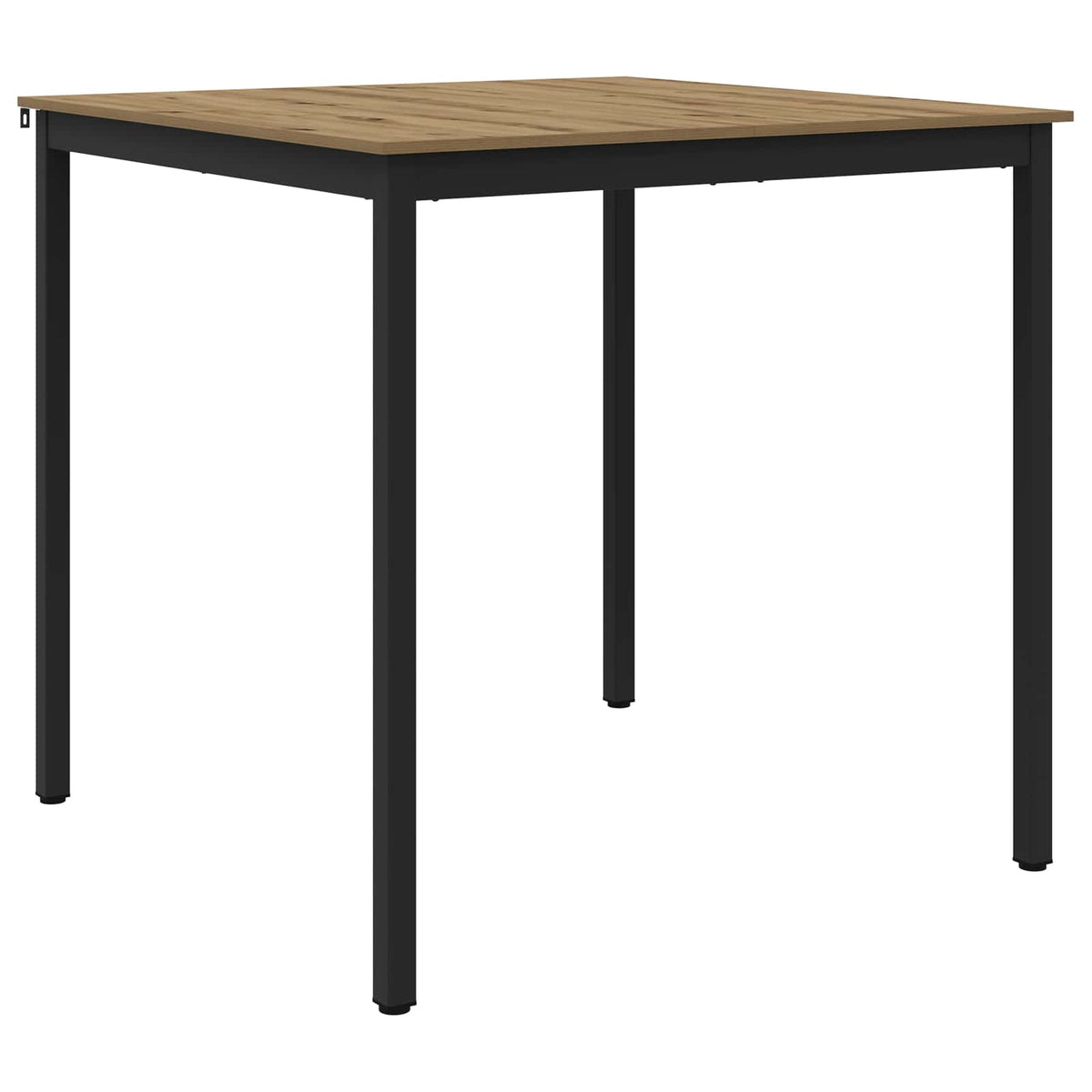 Vidaxl staande bartafel bewerkt hout vierkant