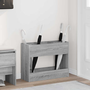 Vidaxl paraplu standaard grijs sonoma 65 x 24 x 50 cm bewerkt hout