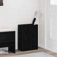 Vidaxl paraplu standaard zwart eiken 40 x 20 x 55,5 cm bewerkt hout