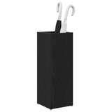 Vidaxl paraplu standaard zwart eiken 20 x 20 x 55,5 cm bewerkt hout