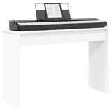 Vidaxl keyboardstand wit 100 x 32 x 64 cm bewerkt hout