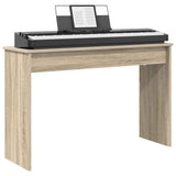 Vidaxl keyboardstand sonoma eiken 100 x 32 x 64 cm bewerkt hout