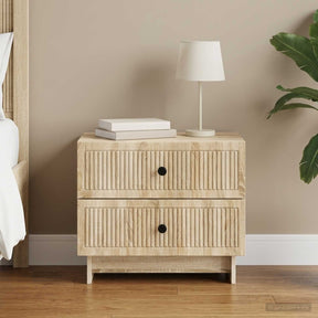 Vidaxl nachtkastje sonoma eiken 62 x 34,5 x 47,5 cm bewerkt hout