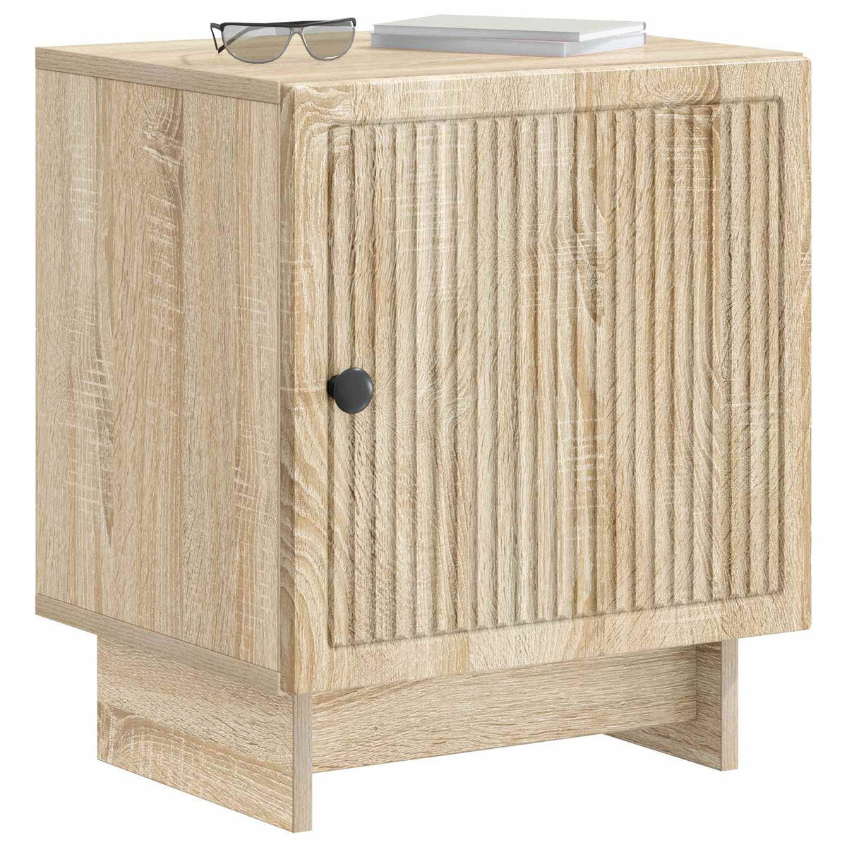 Vidaxl nachtkastje sonoma eiken 43 x 34,5 x 50 cm bewerkt hout