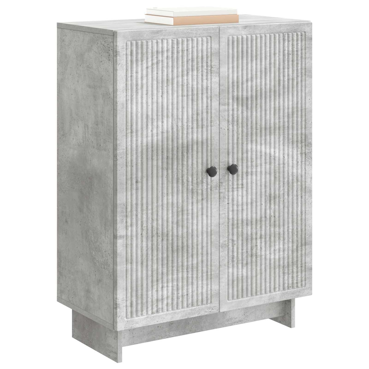 Vidaxl dressoir betongrijs 66 x 34,5 x 90 cm bewerkt hout