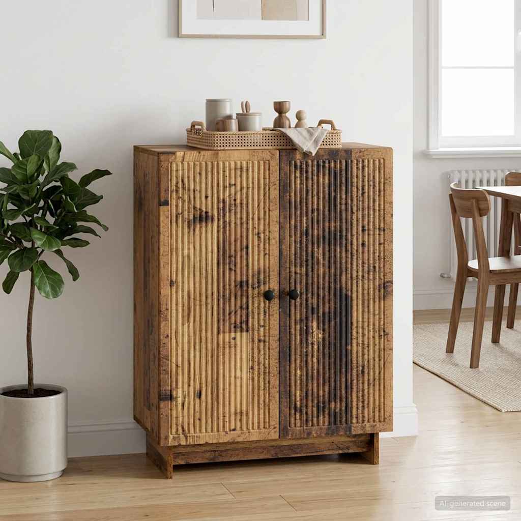 Vidaxl dressoir oud hout 66 x 34,5 x 90 cm bewerkt hout