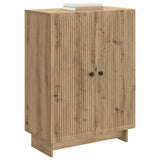 Vidaxl dressoir artisanaal eiken 66 x 34,5 x 90 cm bewerkt hout