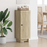 Vidaxl dressoir sonoma eiken 33 x 34,5 x 90 cm bewerkt hout