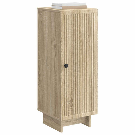 Vidaxl dressoir sonoma eiken 33 x 34,5 x 90 cm bewerkt hout