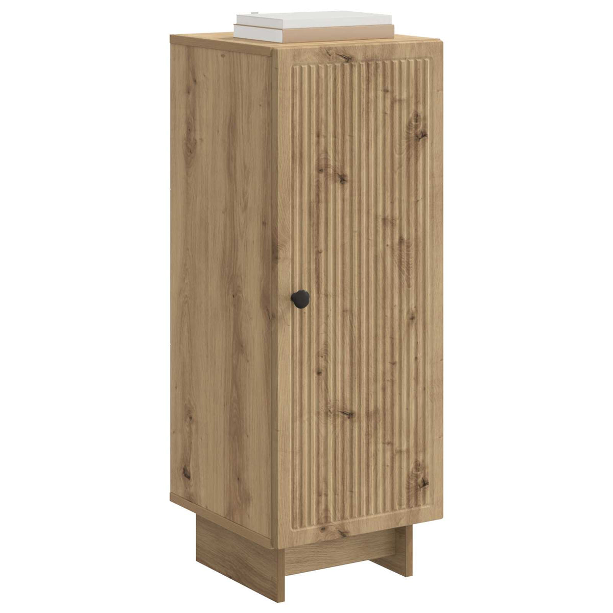 Vidaxl dressoir artisanaal eiken 33 x 34,5 x 90 cm bewerkt hout