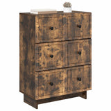 Vidaxl ladenkast 66 x 34,5 x 90 cm bewerkt hout gerookt eiken
