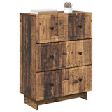 Vidaxl ladenkast 66 x 34,5 x 90 cm bewerkt hout oud hout