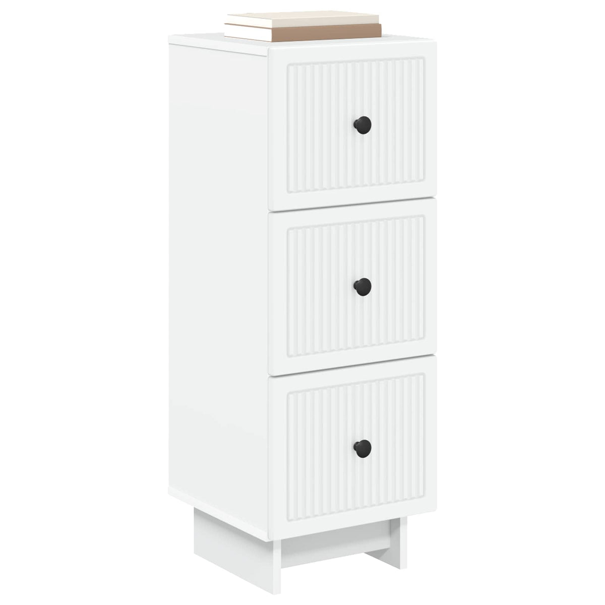 Vidaxl ladenkast wit 33 x 34,5 x 90 cm bewerkt hout
