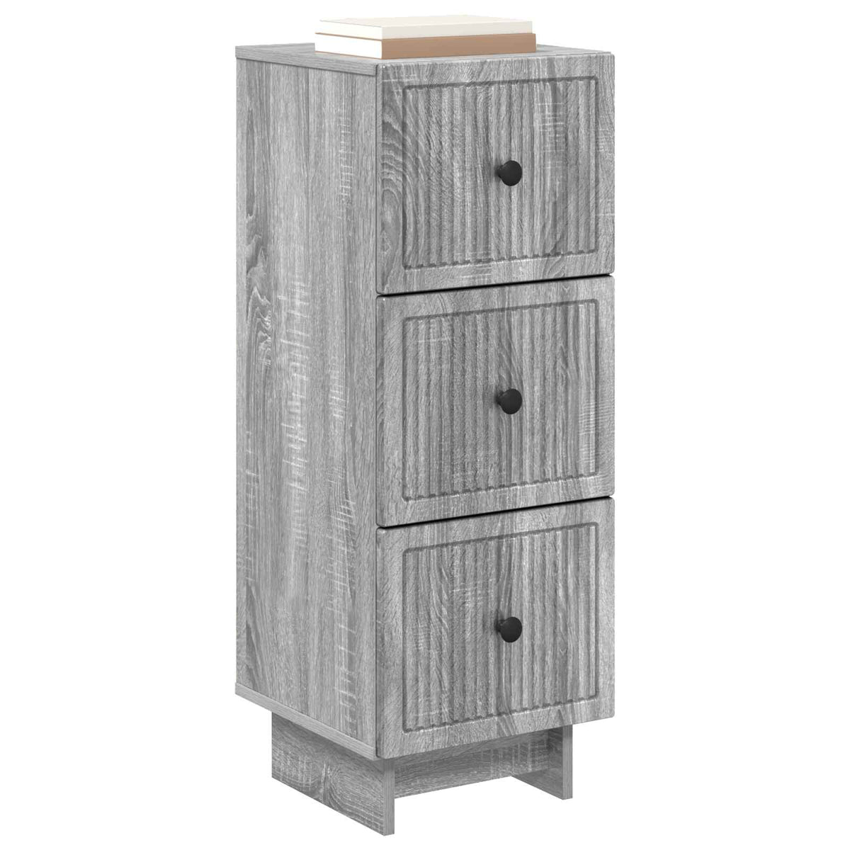 Vidaxl ladenkast grijs sonoma 33 x 34,5 x 90 cm bewerkt hout