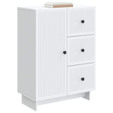 Vidaxl dressoir wit 66 x 34,5 x 90 cm bewerkt hout