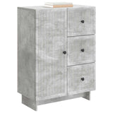 Vidaxl dressoir met lade betongrijs 66 x 34,5 x 90 cm bewerkt hout