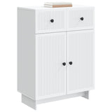 Vidaxl dressoir wit 66 x 34,5 x 90 cm bewerkt hout