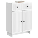 Vidaxl dressoir hoogglans wit 66 x 34,5 x 90 cm bewerkt hout
