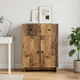 Vidaxl dressoir oud hout 66 x 34,5 x 90 cm bewerkt hout