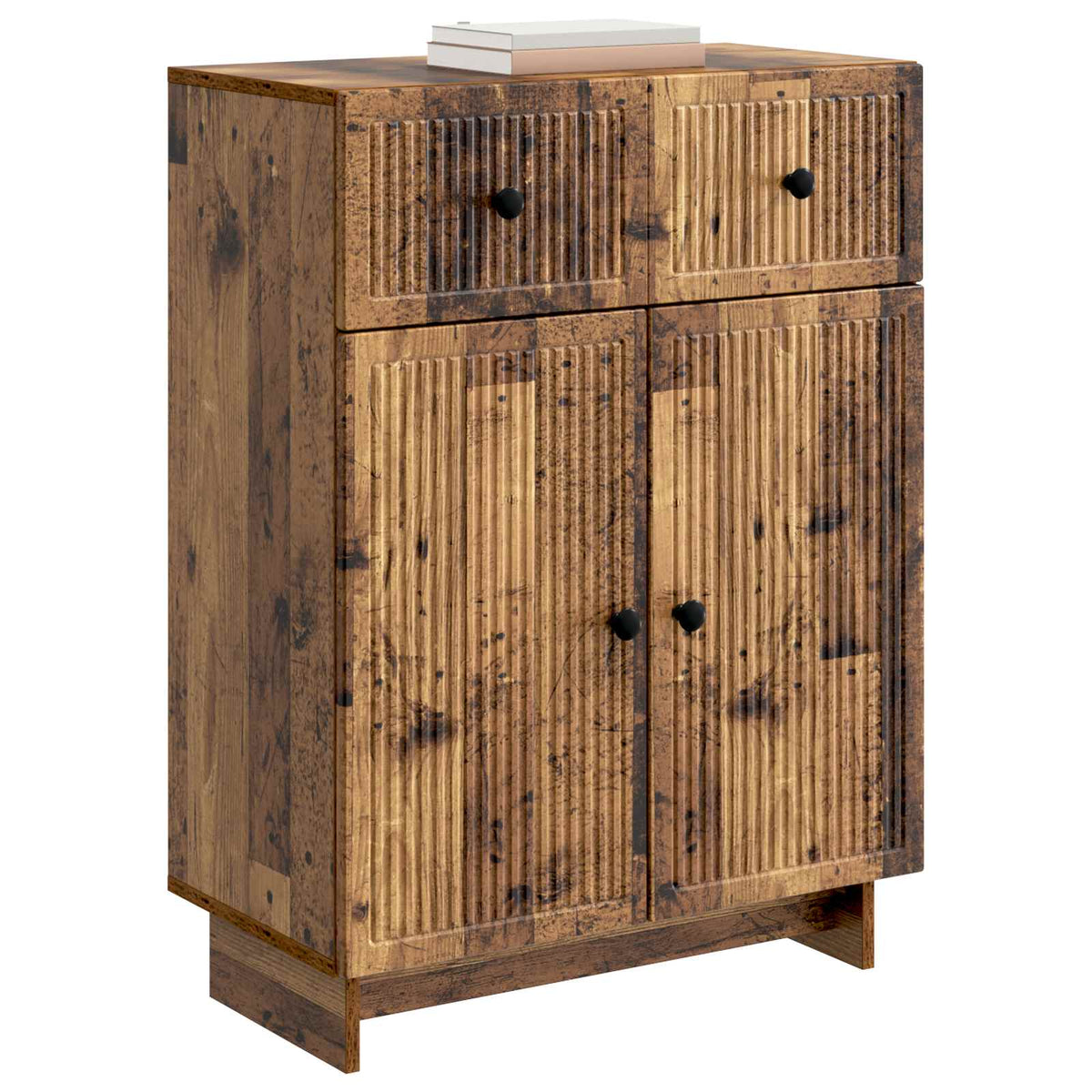 Vidaxl dressoir oud hout 66 x 34,5 x 90 cm bewerkt hout