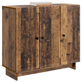 Vidaxl dressoir oud hout 89 x 34,5 x 80 cm bewerkt hout