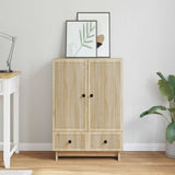 Vidaxl dressoir sonoma eiken 66 x 34,5 x 95 cm bewerkt hout