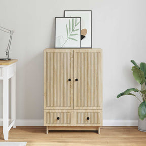 Vidaxl dressoir sonoma eiken 66 x 34,5 x 95 cm bewerkt hout