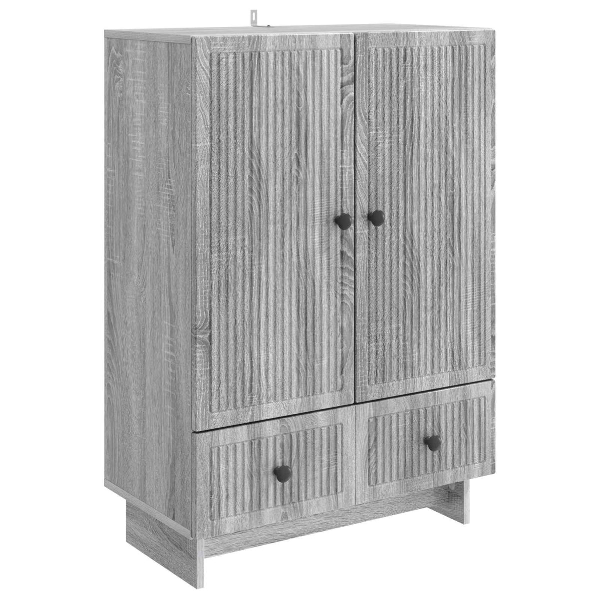 Vidaxl dressoir grijze sonoma 66 x 34,5 x 95 cm geconstrueerd hout