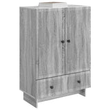 Vidaxl dressoir grijze sonoma 66 x 34,5 x 95 cm geconstrueerd hout