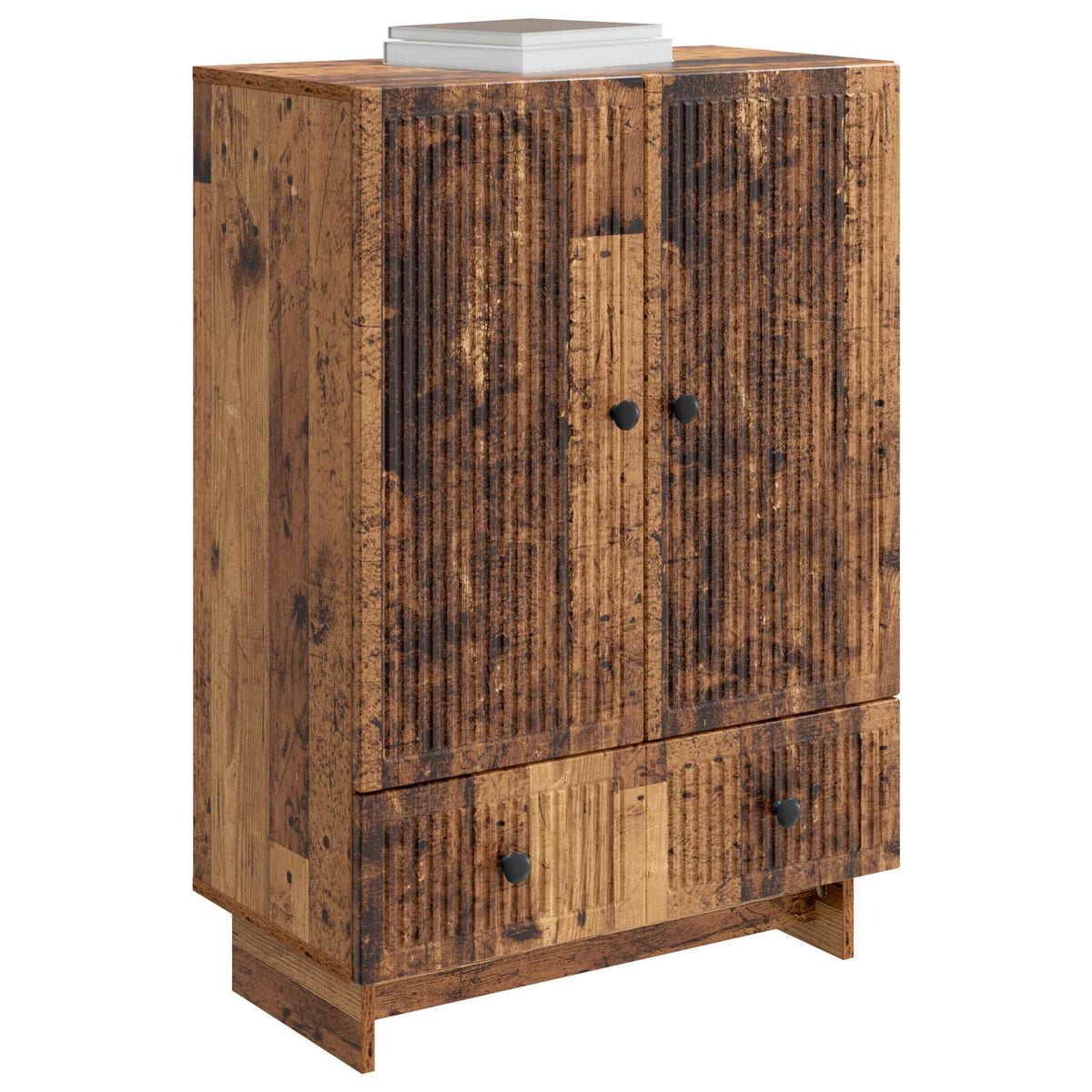 Vidaxl dressoir oudhout 66 x 34,5 x 95 cm geconstrueerd hout
