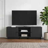 Vidaxl tv-kast 150 x 31 x 50 cm zwart geconstrueerd hout