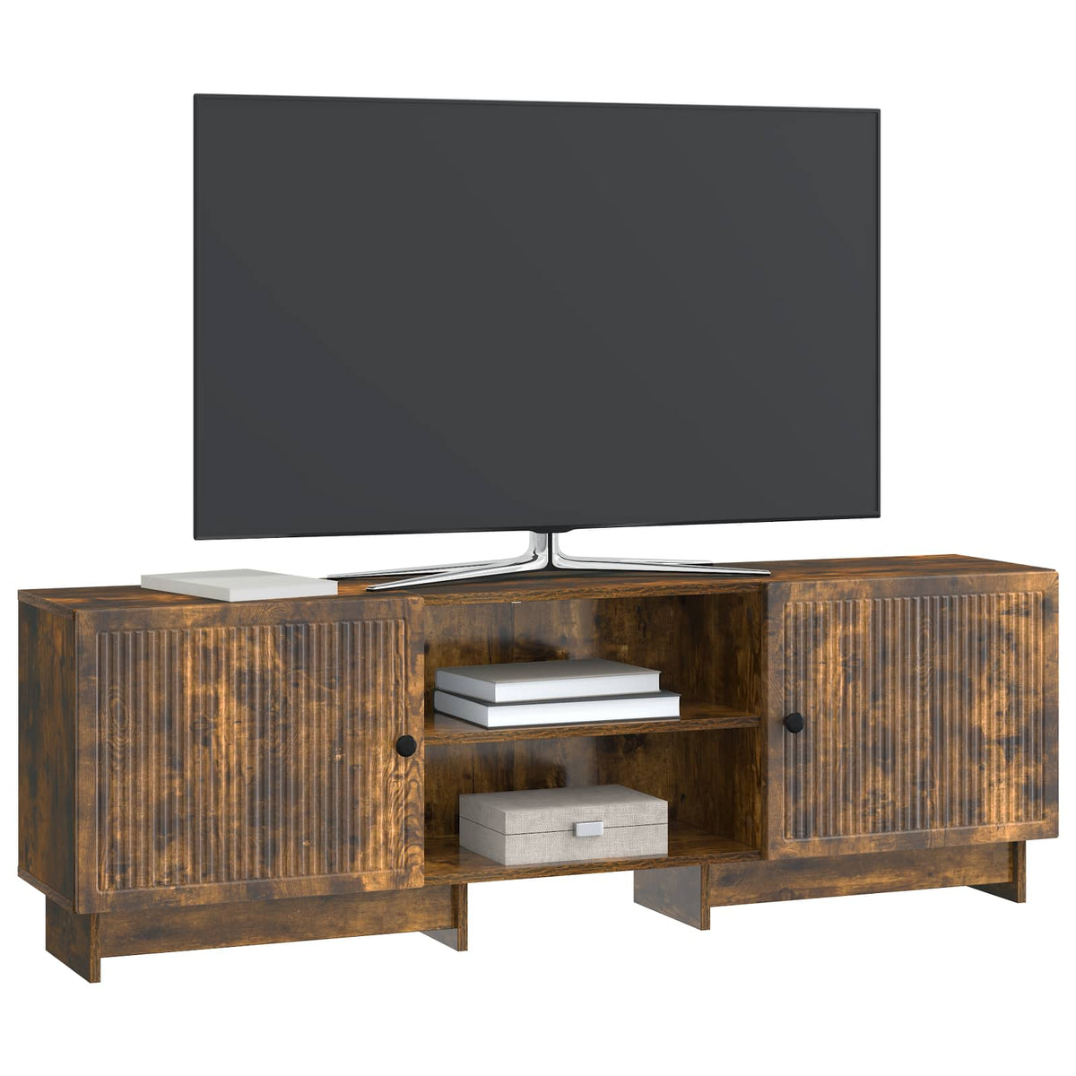 Vidaxl tv-kast 150 x 31 x 50 cm gerookt eiken geconstrueerd hout