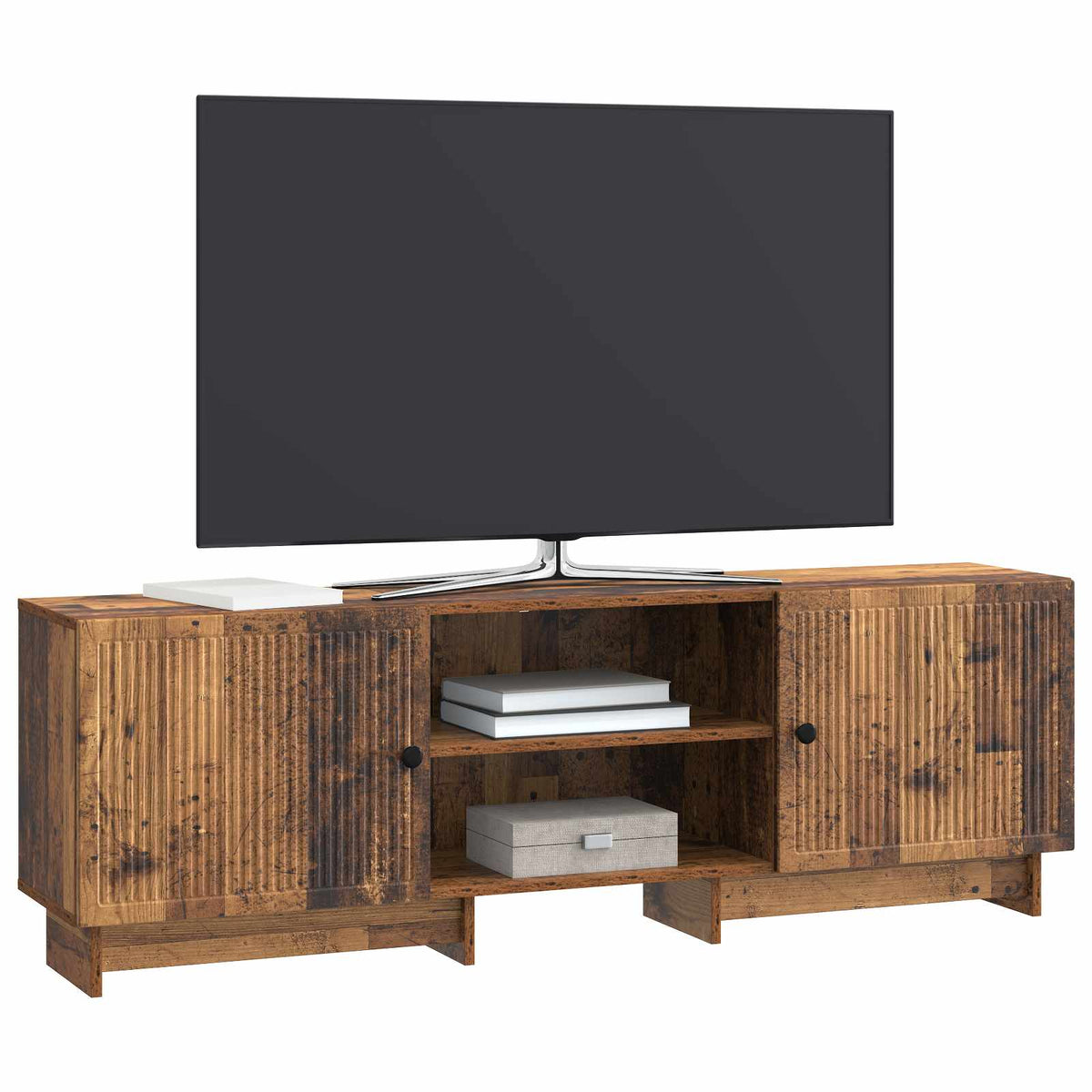 Vidaxl tv-kast 150 x 31 x 50 cm oud hout geconstrueerd hout