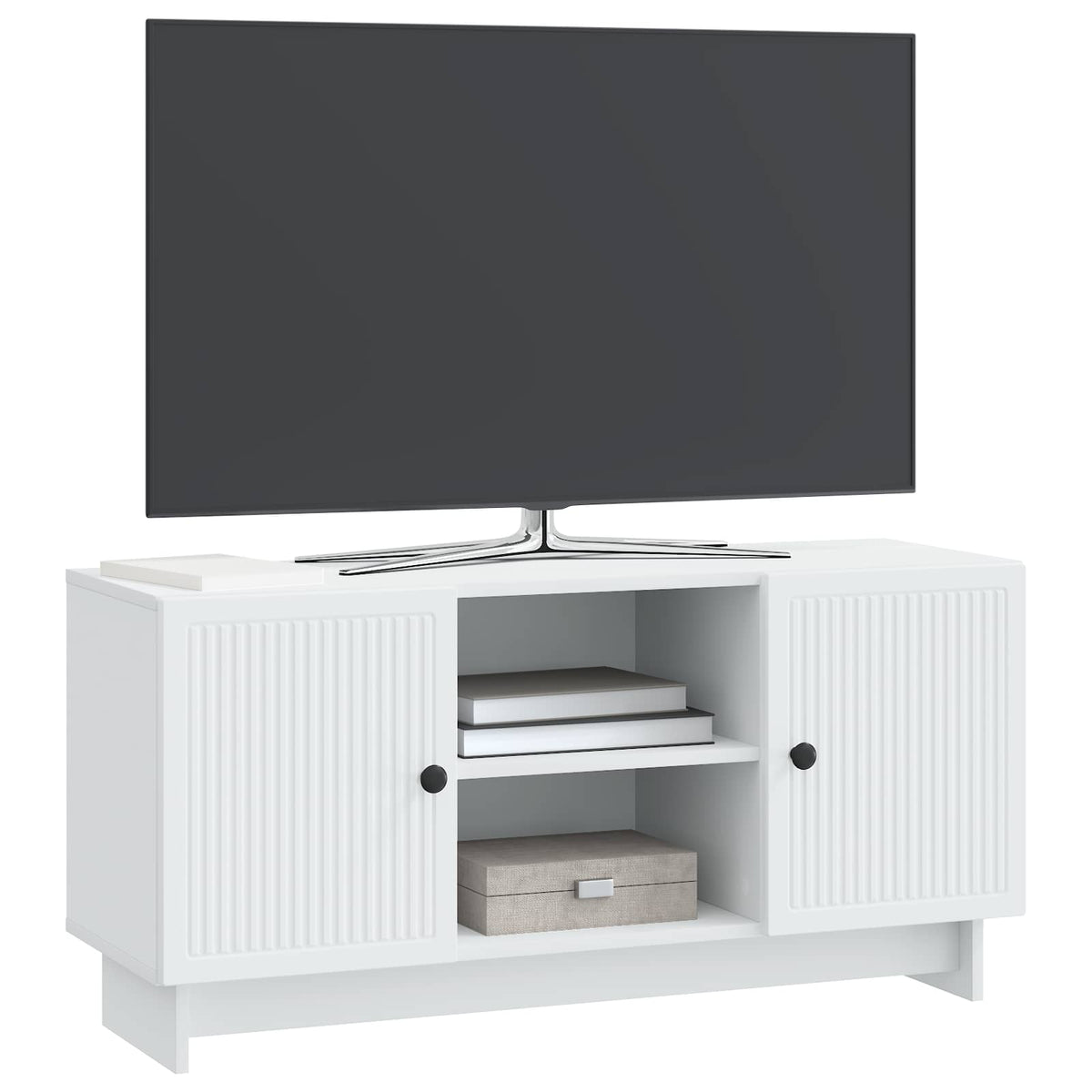 Vidaxl tv-kast 102 x 34,5 x 50 cm wit bewerkt hout