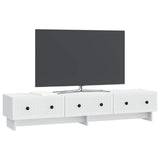 Vidaxl tv-kast met lade wit 147 x 34,5 x 30 cm bewerkt hout