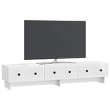 Vidaxl tv-kast 147 x 34,5 x 30 cm hoogglans wit bewerkt hout