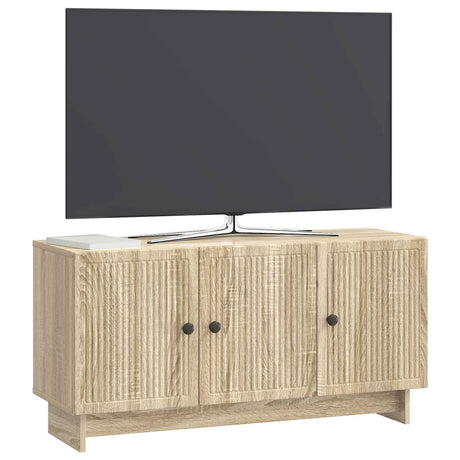 Vidaxl tv-kast 99 x 34,5 x 50 cm sonoma eiken bewerkt hout