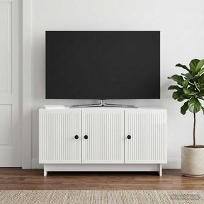 Vidaxl tv-kast 99 x 34,5 x 50 cm hoogglans wit bewerkt hout