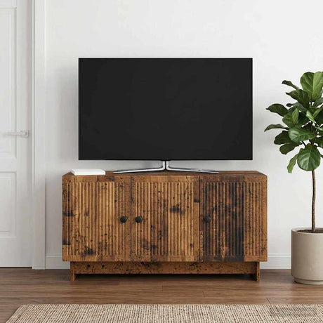 Vidaxl tv-kast 99 x 34,5 x 50 cm oud hout bewerkt hout