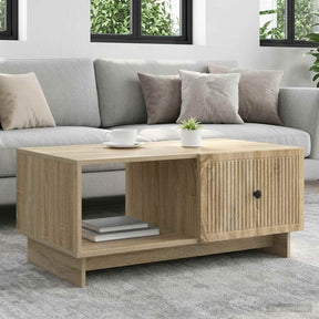 Vidaxl salontafel sonoma eiken 90 x 50 x 40 cm bewerkt hout