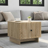 Vidaxl salontafel sonoma eiken 49 x 50 x 40 cm bewerkt hout